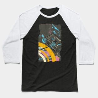 Cassette Tape Retro Style Baseball T-Shirt